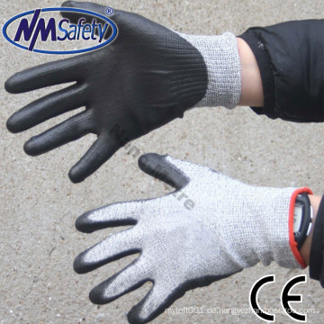 NMSAFETY Food Grade Lebensmittelecht High Performance CE Level 5 Sicherheitsarbeit Cut Resistant Handschuhe Für Küche